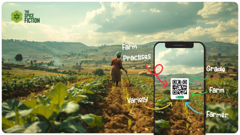 Scan the QR code on every jar to trace your food from farm to table